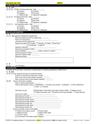 DOH Form 420-110 Covid-19 Extended Form - Washington, Page 5