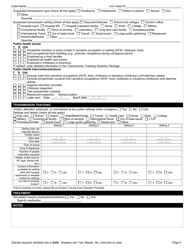 DOH Form 210-026 Giardiasis Reporting Form - Washington, Page 5