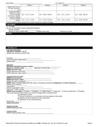 DOH Form 210-027 Haemophilus Influenzae Reporting Form - Washington, Page 4