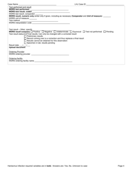DOH Form 210-028 Hantavirus Infection Reporting Form - Washington, Page 4