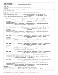 DOH Form 420-088 Perinatal Hepatitis B Reporting Form - Washington, Page 2