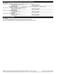 DOH Form 150-113 Hepatitis C - Perinatal Reporting Form - Washington, Page 2