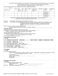 DOH Form 150-048 Hepatitis C - Chronic Reporting Form (Long) - Washington, Page 2