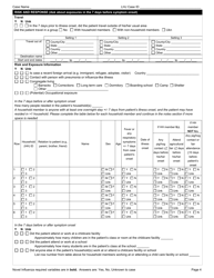 DOH Form 420-018 Novel Influenza Reporting Form - Washington, Page 4