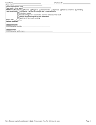 DOH Form 210-067 Rare Disease of Public Health Importance Reporting Form - Washington, Page 5