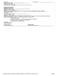 DOH Form 210-047 Shigellosis Reporting Form - Washington, Page 5