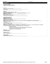 DOH Form 210-051 Unexplained Critical Illness or Death Reporting Form - Washington, Page 5