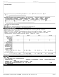 DOH Form 420-213 Varicella Death Reporting Form - Washington, Page 3