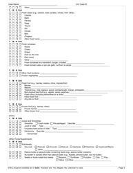 DOH Form 210-025 Shiga Toxin-Producing Escherichia Coli Reporting Form - Washington, Page 5