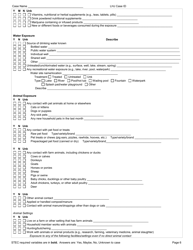 DOH Form 210-025 Shiga Toxin-Producing Escherichia Coli Reporting Form - Washington, Page 6