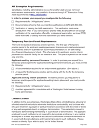 DOH Form 661-020 Nursing Home Administrator License Application - Washington, Page 7