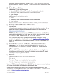 DOH Form 505-031 Provider Performed Microscopic Procedures (Ppmp) Medical Test Site License Application - Washington, Page 4