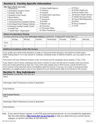 DOH Form 505-031 Provider Performed Microscopic Procedures (Ppmp) Medical Test Site License Application - Washington, Page 6