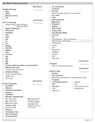 DOH Form 505-032 Accredited Medical Test Site License Application - Washington, Page 16