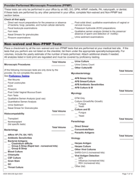 DOH Form 505-030 Categorized Medical Test Site License Application - Washington, Page 15