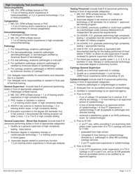 DOH Form 505-030 Categorized Medical Test Site License Application - Washington, Page 19