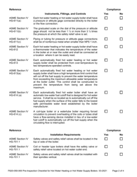 Form F620-050-000 Pre-inspection Checklist for Hot Water Heating or Hot Water Supply Boilers - Washington, Page 2