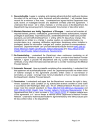Form F245-397-000 Provider Agreement - Washington, Page 3