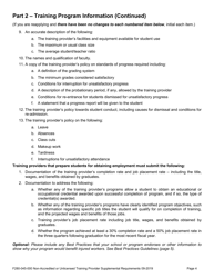 Form F280-045-000 Provider Supplemental Requirements for Non-accredited or Unlicensed Training Providers - Washington, Page 4