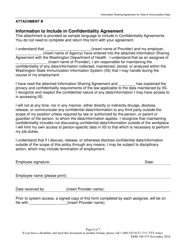 DOH Form 348-575 Information Sharing Agreement for Viewing Immunization Data - Washington State Immunization Information System - Washington, Page 6
