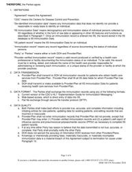 DOH Form 348-576 Information Sharing Agreement for Exchange of Immunization Data - Washington State Immunization Information System - Washington, Page 2