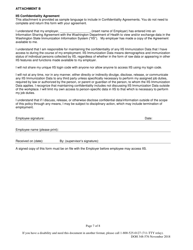 DOH Form 348-576 Information Sharing Agreement for Exchange of Immunization Data - Washington State Immunization Information System - Washington, Page 7