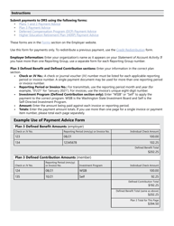 Form DRS F137 Plan 3 Payment Advice - Washington, Page 2