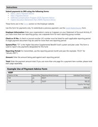 Form DRS F398 Higher Education Retirement Plan (Herp) Payment Advice - Washington, Page 2