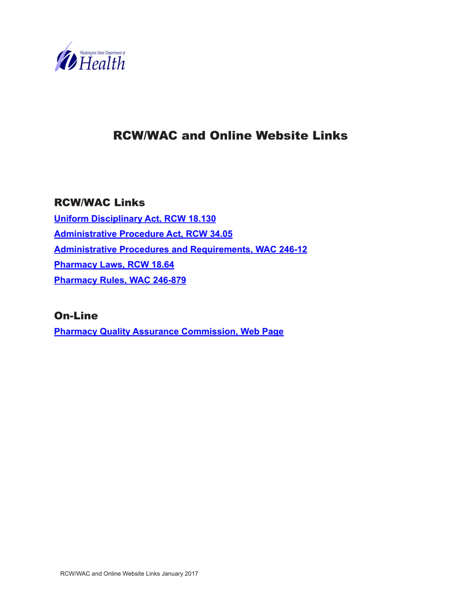 DOH Form 690-193 Drug Other Controlled Substance Registration Application - Washington, Page 8