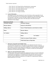 DOH Form 346-114 Tribal Attestation for Behavioral Health Agencies: for Substance Use Disorder Services, Mental Health Services, and Licensure - Washington, Page 5