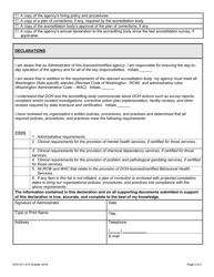 DOH Form 611-013 Deeming Application - Washington, Page 2