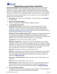 DOH Form 687-001 Dietitian/Nutritionist Certification Application Packet - Washington, Page 3