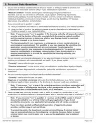 DOH Form 687-001 Dietitian/Nutritionist Certification Application Packet - Washington, Page 8