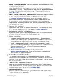 DOH Form 670-183 Chemical Dependency Professional Trainee Online Application Instructions Checklist - Washington, Page 2