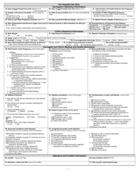 DOH Form 422-156 Washington State Surrogate Birth Filing Form - Washington, Page 3