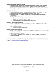 DOH Form 333-215 Spray Feature Plan Detail - Washington, Page 3