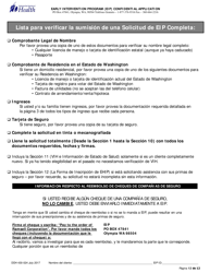 DOH Formulario 430-024 Programa De Intervencion Temprana (Eip) Solicitud Confidencial Para Nuevos Clientes - Washington (Spanish), Page 12
