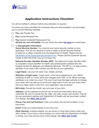 DOH Form 668-051 Psychologist Credential Reactivation From Retired Status Application - Washington, Page 3