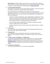 DOH Form 686-001 Radiologic Technologist Certification Application - Washington, Page 4