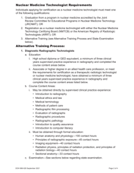 DOH Form 686-001 Radiologic Technologist Certification Application - Washington, Page 8