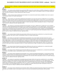 Sample &quot;Hazardous Waste Transfer Facility Log&quot; - Tennessee, Page 4