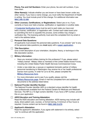 DOH Form 670-182 Hypnotherapist Registration Online Application Instructions Checklist - Washington, Page 2