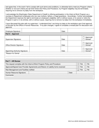 DOH Form #OHR-108 Individual Plan - Infant at Work Program - Washington, Page 2