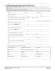 Form HS-2912 Application for Child Support Services - Tennessee, Page 4