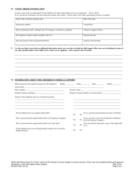 Form HS-2912 Application for Child Support Services - Tennessee, Page 6