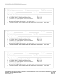 Form HS-2912 Application for Child Support Services - Tennessee, Page 8