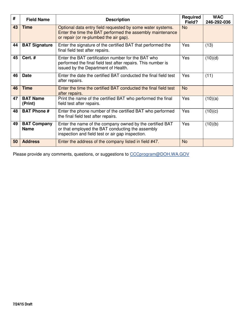 Download Instructions For Backflow Preventer Inspection And Field Test Report Pdf Templateroller