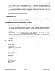 Interstate Cooperation Contract (Icc) for Texas Department of Information Resource Technology Contracts - Texas, Page 2