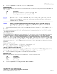 Form OP-UA7 (TCEQ-10022) Flare Attributes - Texas, Page 3