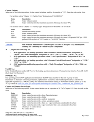 Form OP-UA4 (TCEQ-10041) Loading/Unloading Operations Attributes - Texas, Page 6